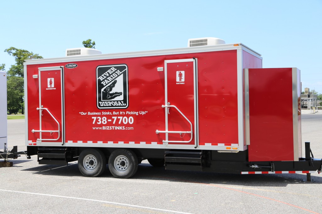 portable restroom trailer large portable restroom trailer