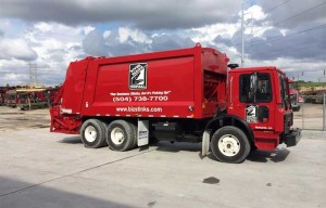 rear-loading garbage trucks